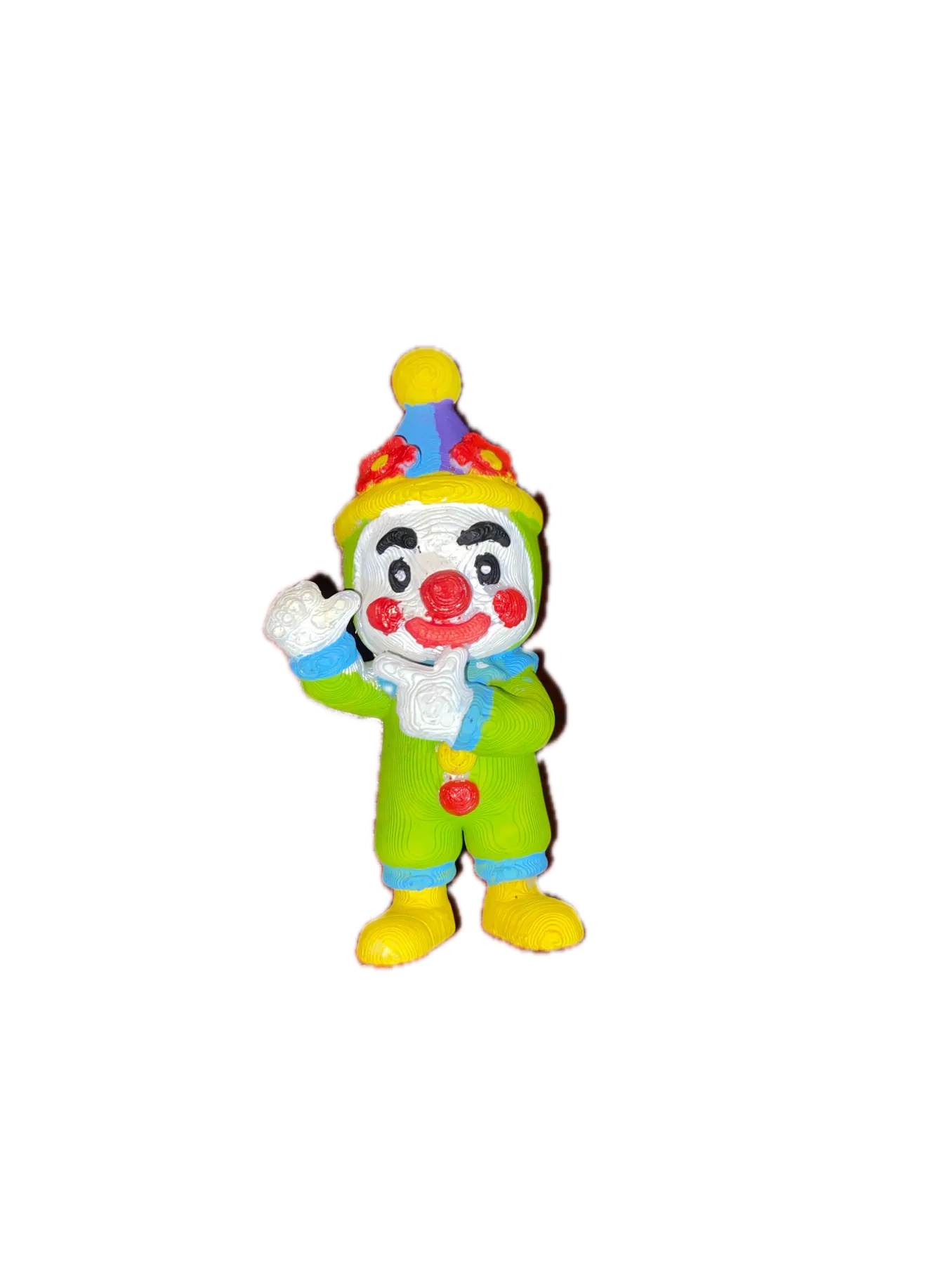Imán artesanal de Payaso
