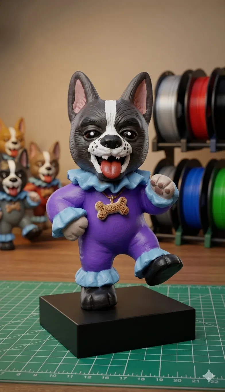 Imán Perro — retrato